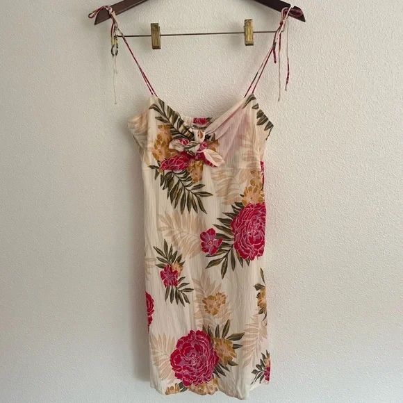 Billabong Sweet Pie Floral Mini Dress S - Picture 2 of 4
